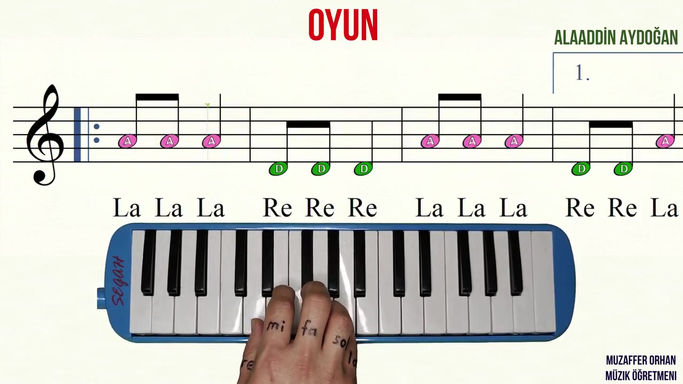 7) Melodika Öğreniyorum - Oyun Parçası
